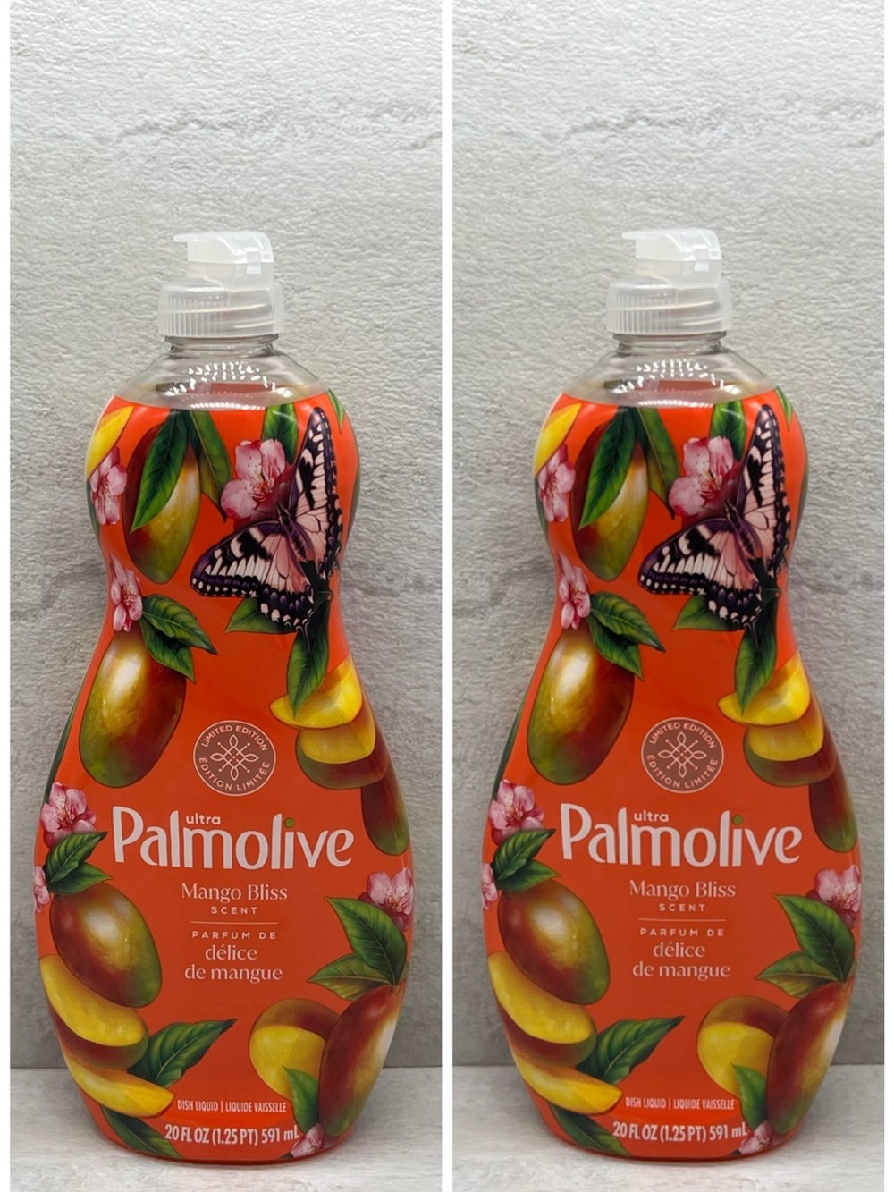 💥 $10 Two Palmolive Mango Bliss Dish Soaps ~ Limited Edition 🥭